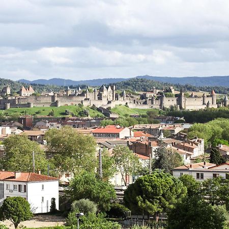 Studio Avec Parking Vue Sur La Cite De Carcassonne Zewnętrze zdjęcie