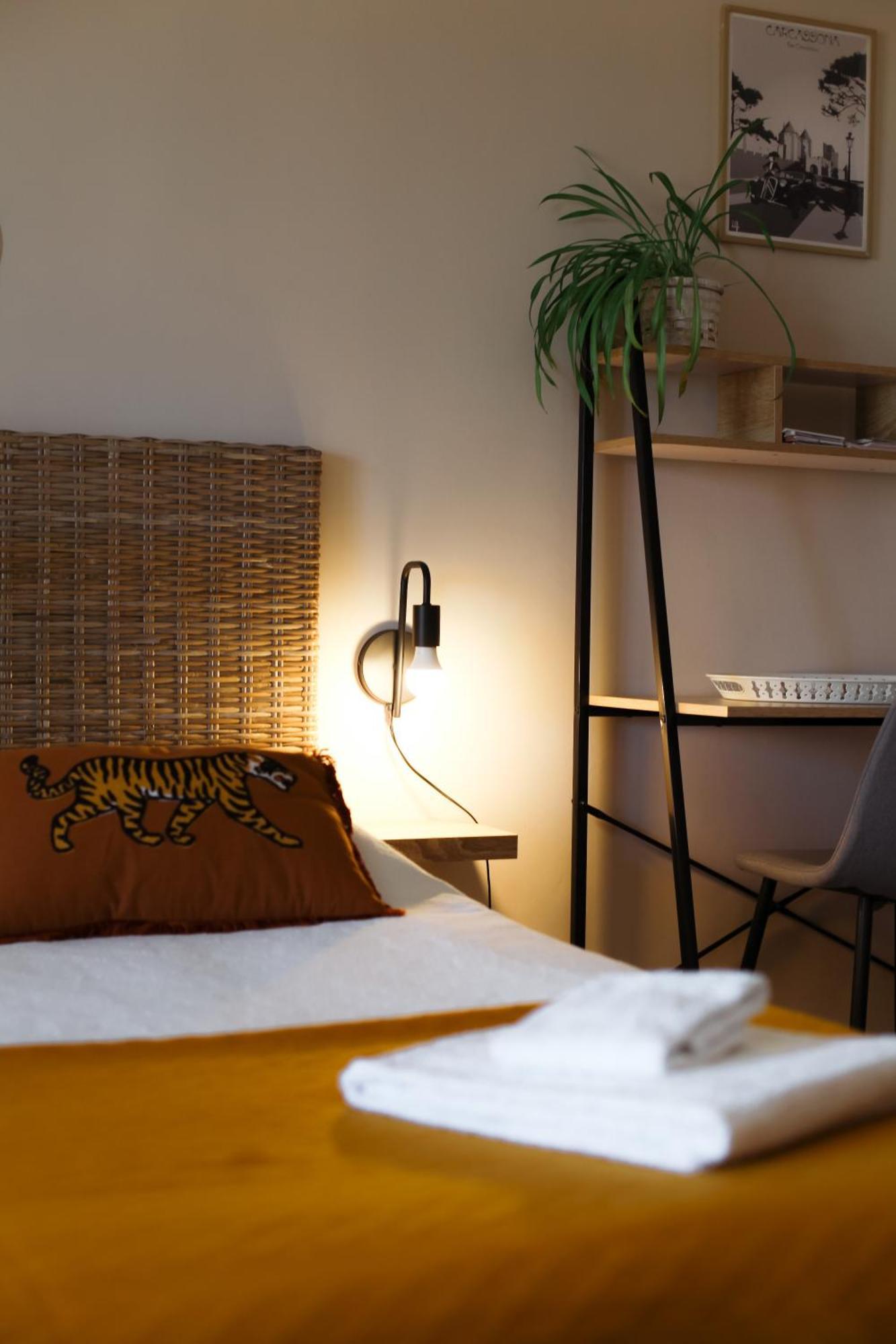 Studio Avec Parking Vue Sur La Cite De Carcassonne Zewnętrze zdjęcie